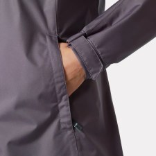 Additional picture of Helly Hansen Women's Long Belfast Jacket Smoked Purple Size Small