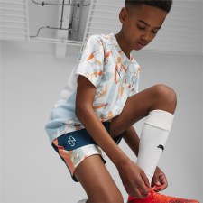 Additional picture of Puma x Neymar JR Creativity Youth Football Jersey White Hot Heat Age 5-6