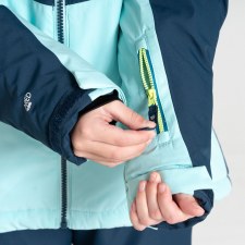 Additional picture of Dare2b Kids' Impose IV Ski Jacket  Moonlight Denim Blue Age 13