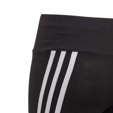 Additional picture of Adidas 3 Stripe Girls Legging (Black White) 11-12