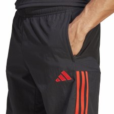 Additional picture of Adidas Manchester United Tiro 23 Down Time Training Shorts Black Size Small