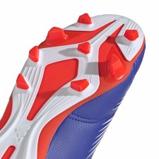 Additional picture of Adidas Predator Club Firm Ground Football Boots Lucid Blue Solar Red White Size 9