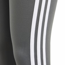 Additional picture of Adidas Essentials Aeroready 3-Stripes High-Waisted Girls Leggings Grey Age 11-12