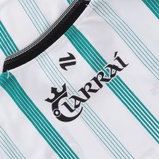 Additional picture of O'Neills Kerry GAA Short Sleeve Training Top 2025 White Teal Size Medium