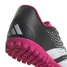 Additional picture of Adidas Predator Accuracy.4 Astro Turf Junior Football Boots (Core Black Shock Pink White) Size 3