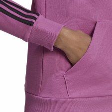 Additional picture of Adidas French Terry Women's Full Zip Hoodie (Lilac Black) Size XS