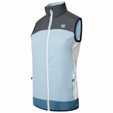 Additional picture of Dare2b Duplicity Ladies Vest (Teal Blue Grey White) 16