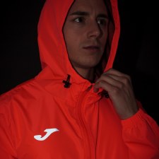 Additional picture of Joma Elite VIII Men's Running Jacket (Flour Orange) Size Medium