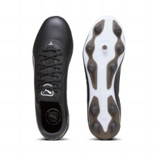 Additional picture of Puma King Pro Firm Ground Football Boots Black White Size 11.5