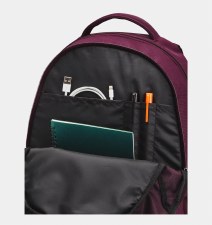 Additional picture of Under Armour Hustle 5.0 Backpack Dark Maroon
