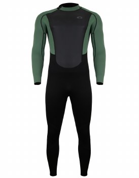 Typhoon Storm3 Wetsuit 3/2  Men's (Black Myrtle Green) Medium