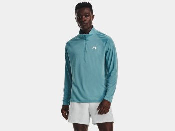 Under Armour Streaker Run ½ Zip Men's Still Water Size Small