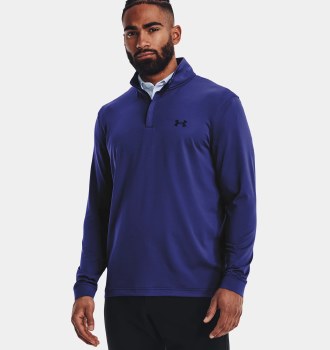 Under Armour Playoff 1/4 Zip (Bauhaus Blue) XL