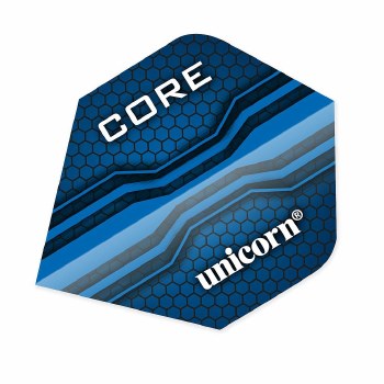 Unicorn Core .75 Plus Flights (Blue) 3 Pack