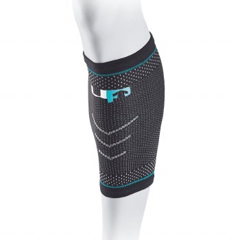 Ultimate Performance Elastic Compression Calf Support (Black Blue) Small