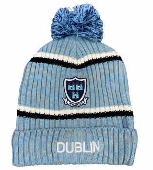 Dublin Bobble Hat Sky Blue