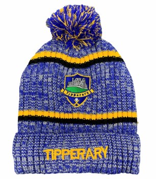 Tipperary Bobble Hat Royal Amber
