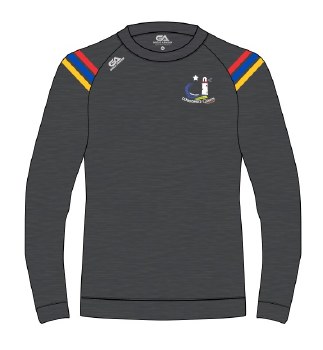 Gaelic Armour Western Gaels Crew Neck (Marl Dark Grey Multi) 5-6