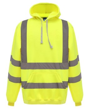 Yoko Hi Vis Hoodie (Yellow) Medium