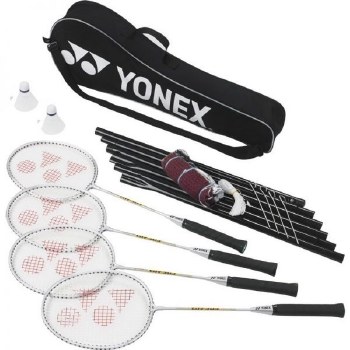 Yonex 4 Player Badminton Combo Set