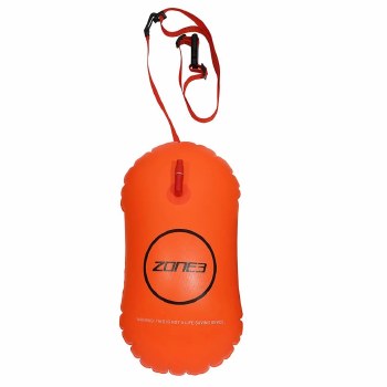 Zone3 Swim Safety Buoy/Tow Float Orange