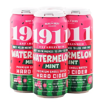 1911 Watermelon Mint Hard Cider 4pk 16oz Cans