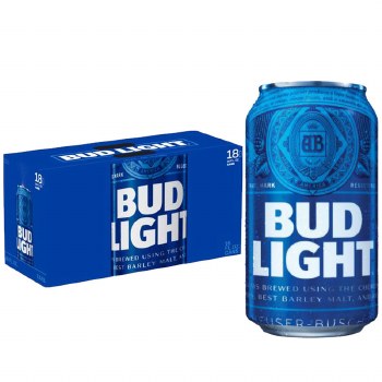 Bud Light 18pk 12oz Cans - Shenango Beverage