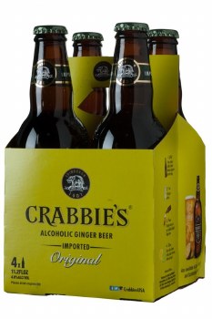 Crabbies Ginger Beer 4pk 12oz Bottles Shenango Beverage
