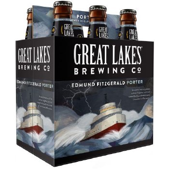 Great lakes brewing co. edmund fitzgerald handcrafted porter - 6 pk (704361200245)