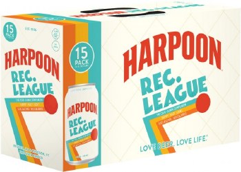 harpoon rec league nutrition label