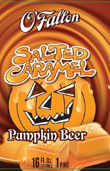 OFallon Salted Caramel Pumpkin Beer 4pk 16oz Cans