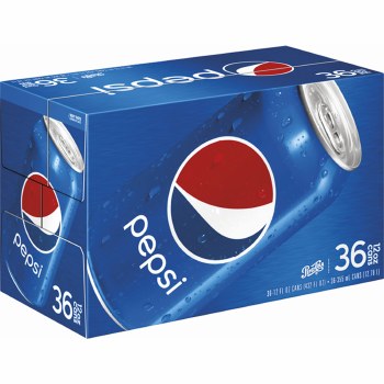 Pepsi 36pk 12oz Cans - Shenango Beverage