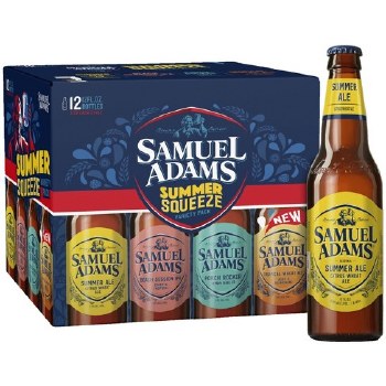 Sam Adams Summer Squeeze Variety 12pk 12oz Bottles