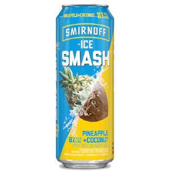 Smirnoff Smash Pinaplle Coconut 24oz Can - Shenango Beverage