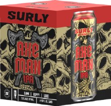 Surly AXE MAN Dank Hoppy Loud IPA 4pk 16oz Cans