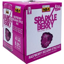 Bells Sparkle Berry Raspberry Belgian Style Ale 4pk 12oz Cans