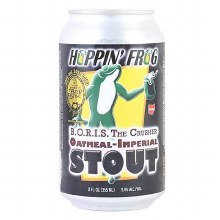 Hoppin Frog BORIS The Crusher Oatmeal Imperial Stout 12oz Can