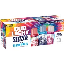 Bud Light Seltzer Frozen Icicles Variety 12pk 2oz Popsicles