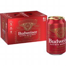 Budweiser Nitro Gold 6pk 12oz Cans