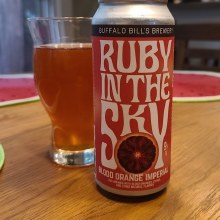 Buffalo Bills Ruby In The Sky Blood Orange Imperial Ale 16oz Can