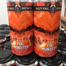 Rusty Rail Fog Monster Creamsicle New England Style IPA with Fruit 4pk 16oz Cans