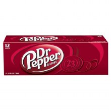 Dr Pepper 12pk 12oz Cans