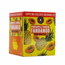 Toppling Goliath Pineapple Papaya Fandango Kettle Sour Beer 4pk 16oz Cans