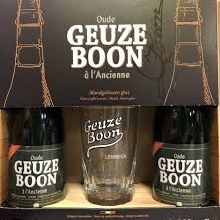 Oude Geuze Boon Holiday Gift 2pk Bottles Plus Complimentory Glass