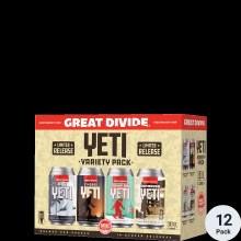 Great Divide Yeti Variety 12pk 12oz Cans