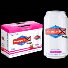 Happy Mom Raspberry Hard Seltzer 12pk 12oz Cans