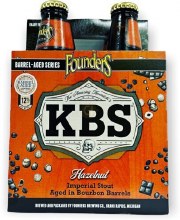 Founders KBS Imperial Hazelnut Stout Aged in Bourbon Barrels 4pk 12oz Bottles