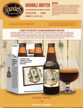 Founders Bottle Shop Series Highball Drifter 4pk 12oz Bottles