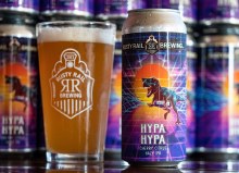 Rusty Rail Hypa Hypa Cherry Citrus Hazy IPA 4pk 16oz Cans