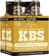 Founders KBS Cinnamon Vanilla Cocoa Aged in Bourbon Barrels 4pk 12oz Bottles